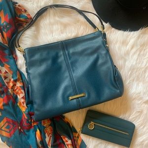 Hobo Bag with Matching Wallet
